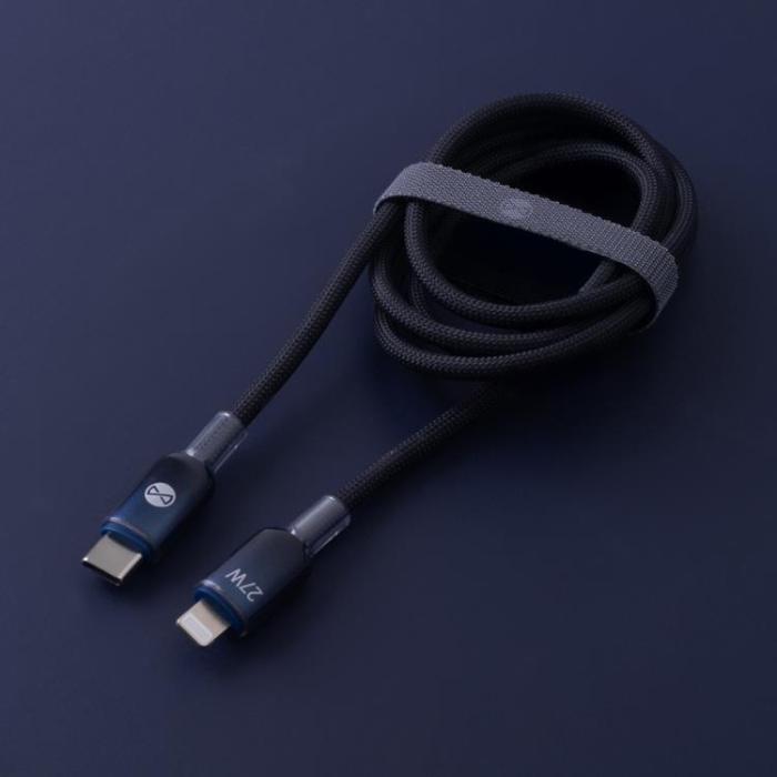 Forever - Forever USB-C Till Lightning 1m 27W Kabel Ombre - Svart