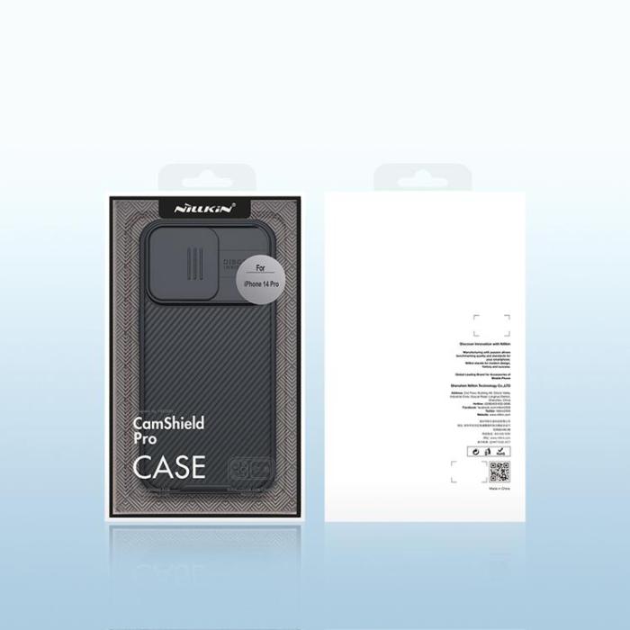 Nillkin - Nillkin iPhone 14 Pro Max Skal CamShield Pro Magnetic - Blå