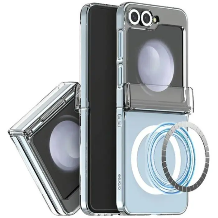 Araree - Araree Galaxy Z Flip 6 Mobilskal MagSafe Nukin - Clear