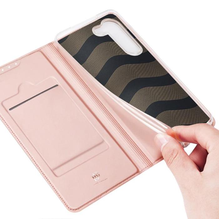 Dux Ducis - Dux Ducis Galaxy S23 Plus Plånboksfodral Skin Series - Rosa