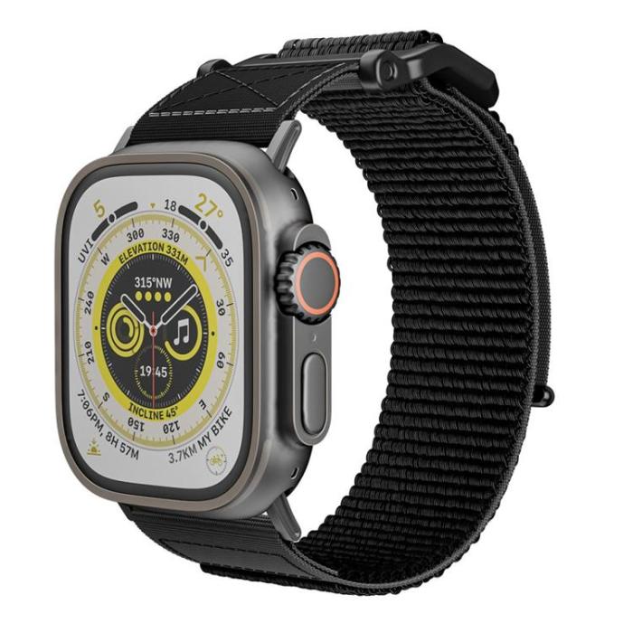 Tech-Protect - Tech-Protect Apple Watch (49/45/44/42mm) Armband Scout Svart