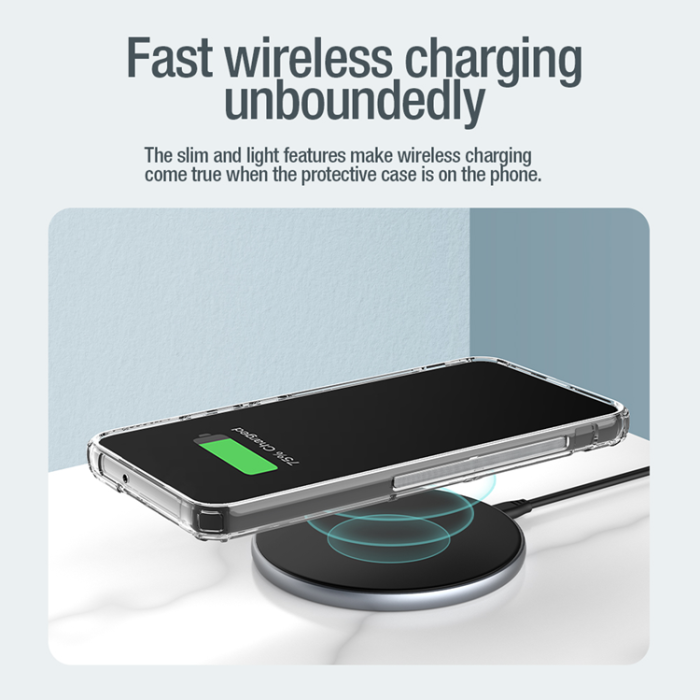 Nillkin - Nillkin Galaxy S23 Plus Mobilskal Magsafe Nature Pro - Clear