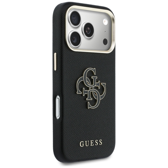 Guess - Guess Mobilskal iPhone 17 Pro Max FW Resin Logo - Svart