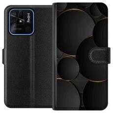 iSecrets - Pl&aring;nboksfodral till Xiaomi Redmi 10C med Lyxig Cirklar