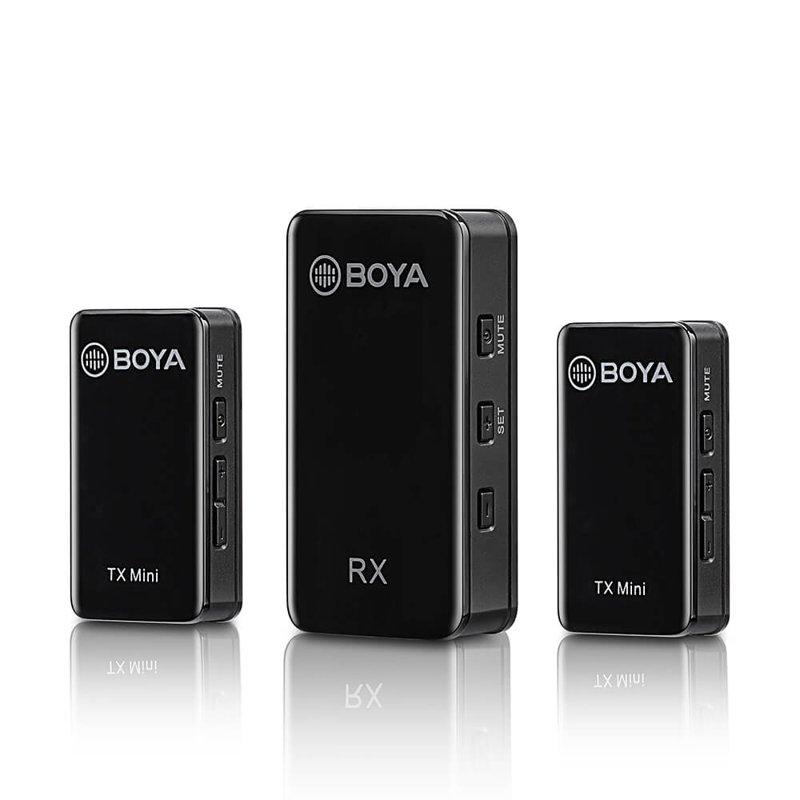 BOYA Trådlös mikrofon x2 BY-XM6-S2 Mini 3,5mm