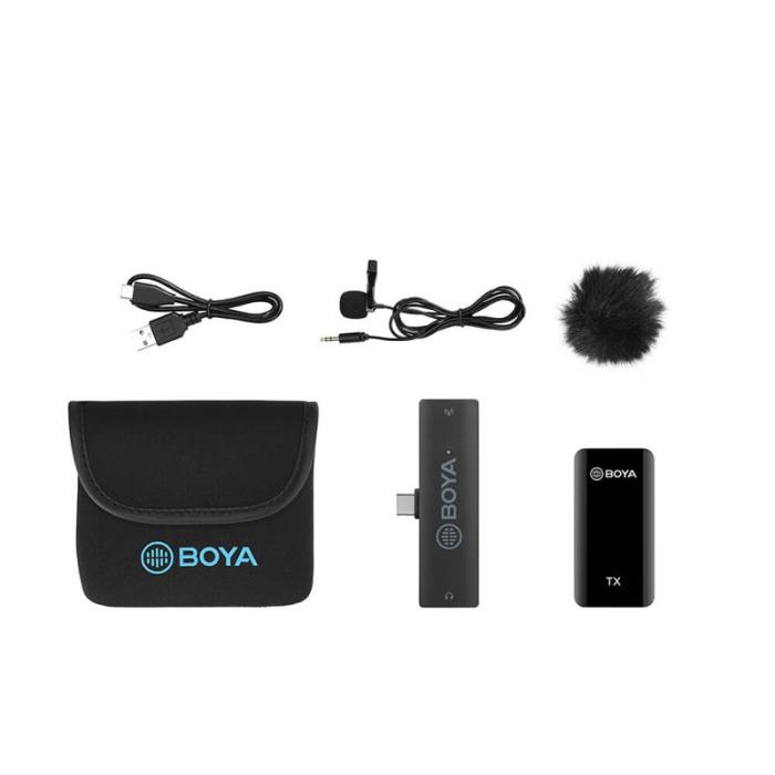 BOYA - BOYA Trådlös mikrofon x1 BY-XM6-S5 USB-C