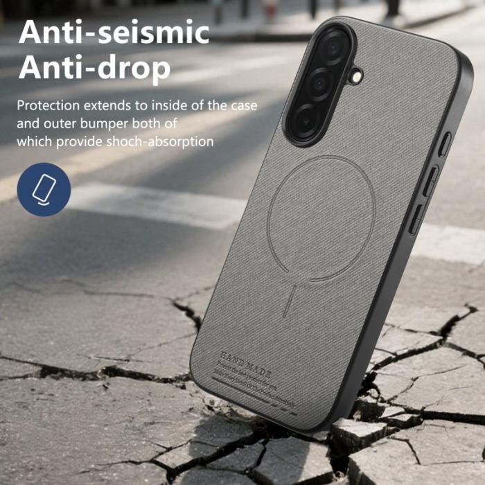 OEM - Mobilskal för Samsung Galaxy S26 Magnetiskt PC + TPU - Grå