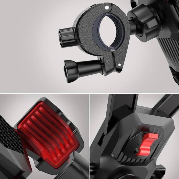 UTGATT5 - Joyroom Cykel/Scooter Mobilhållare - Svart