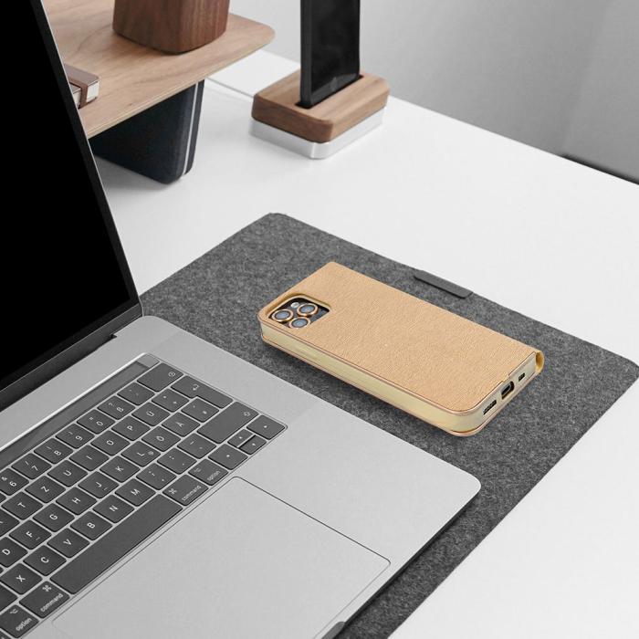 OEM - LUNA Gold Fodral för Samsung A14 4G guld