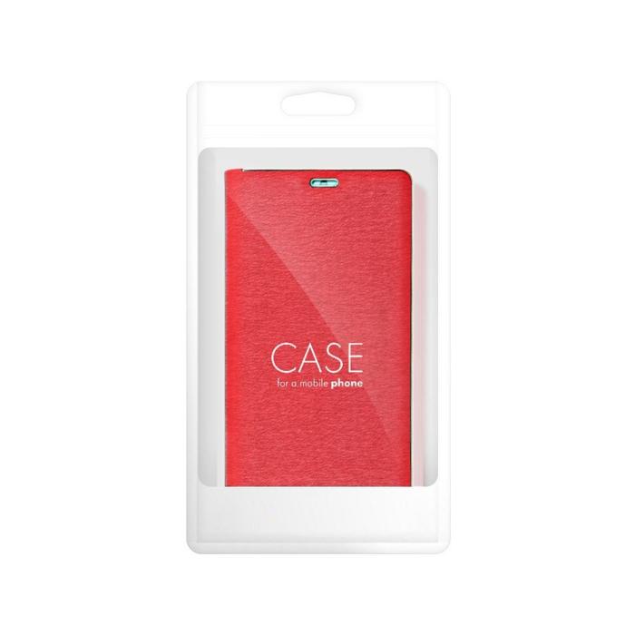 OEM - LUNA Gold Fodral för Samsung A14 4G röd