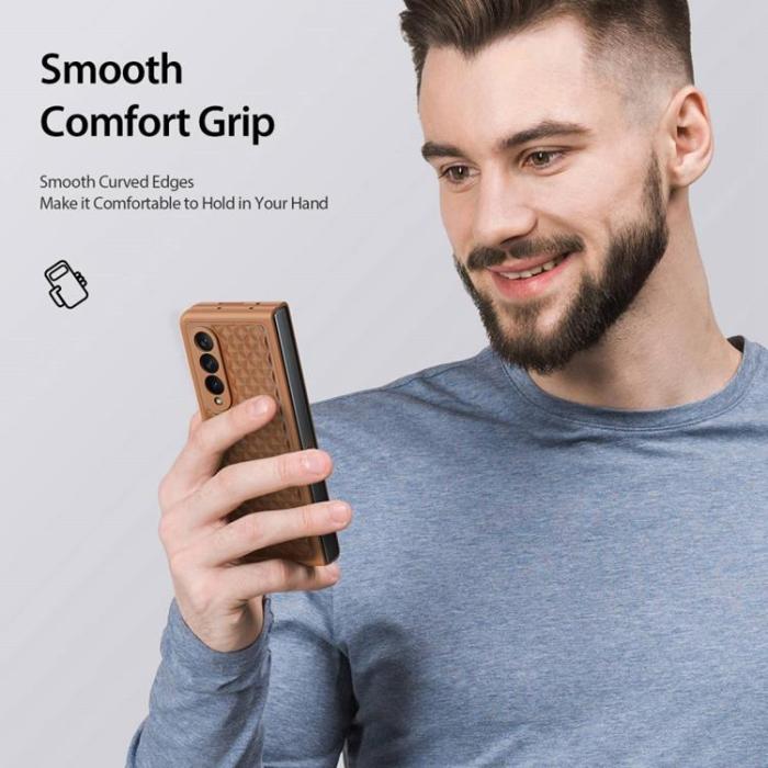 Dux Ducis - Dux Ducis Galaxy Z Fold 4 Skal Venice - Brun
