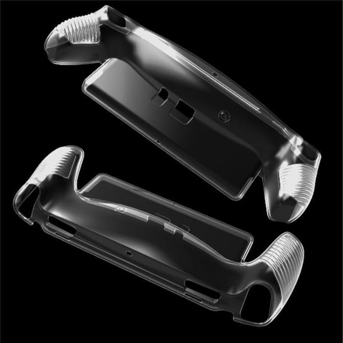 OEM - PS5 Portal Skal Silikon Ergonomic Grip HD - Clear