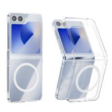 ABEEL - ABEEL Mobilskal till Samsung Galaxy Z Flip6 5G Klar PC Anti-Rip Skydd