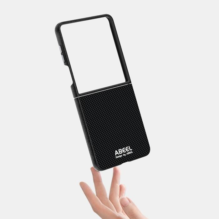 ABEEL - ABEEL Mobilskal till Samsung Galaxy Z Flip7 5G MagSafe Kompatibel Svart