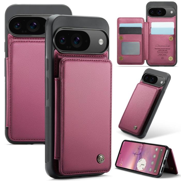 Caseme - CASEME C22 Telefonfodral för Google Pixel 10 Pro/10/9 Pro/9 - Röd