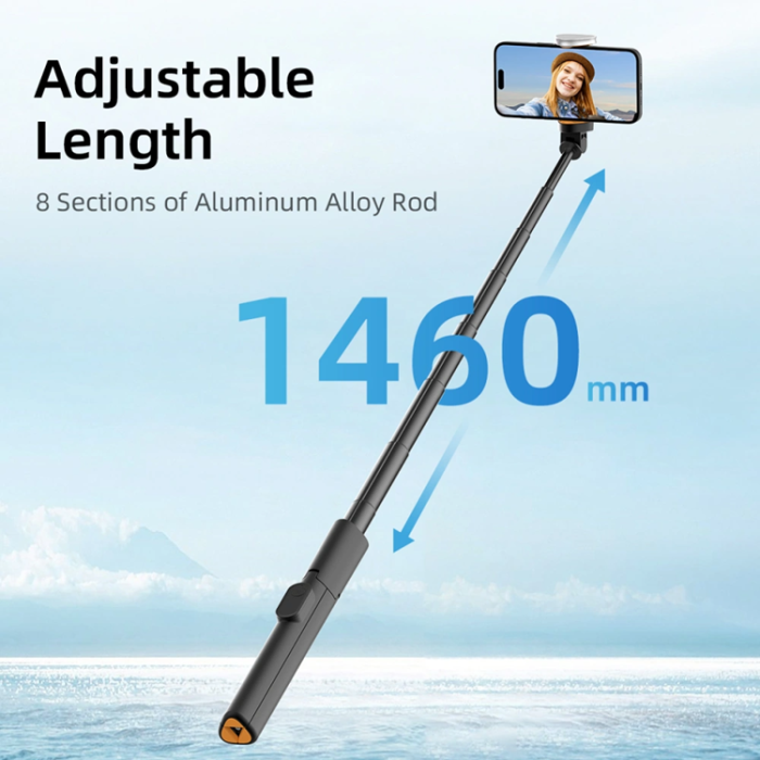 Tech-Protect - Tech-Protect Bluetooth Selfie Stick Tripod - Svart