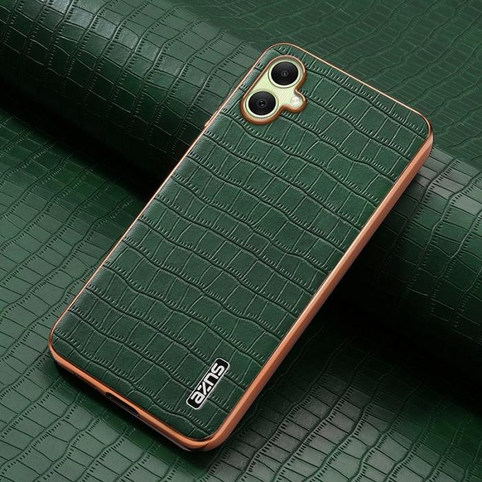 AZNS - AZNS Samsung Galaxy A06 Fodral Electroplating PU+TPU - Grön