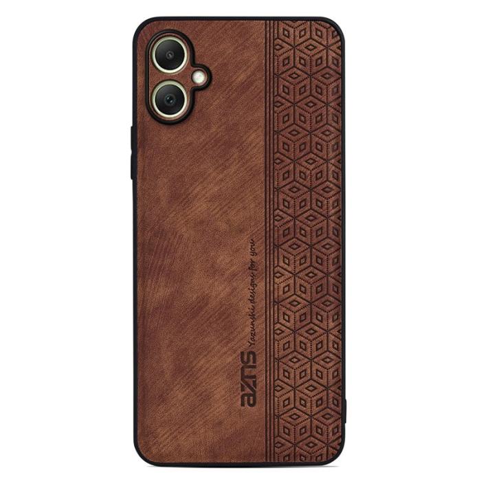 AZNS - AZNS Samsung Galaxy A06 Fodral KonstLäder - Brun