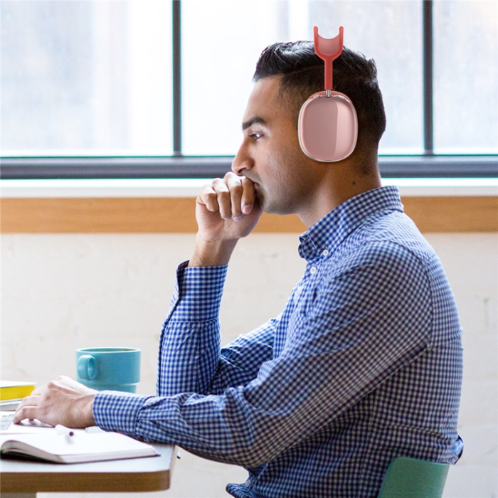 AHASTYLE - AHASTYLE AirPods Max Hörlursskal TPU PT-LC07 - Röd
