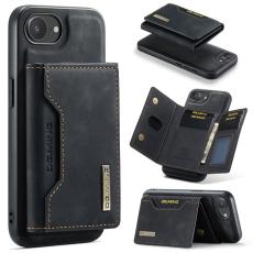 DG.MING - DG.MING M2 Series Mobilskal till iPhone 16e PU + PC + TPU - Svart