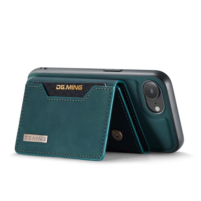 DG.MING - DG.MING M2 Series Mobilskal till iPhone 16e PU + PC + TPU - Grön