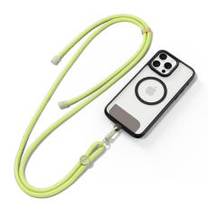 Dux Ducis - DUX DUCIS Garden Series Phone Lanyard - Justerbar - Gr&ouml;n Gul