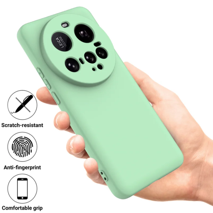 A-One Brand - Xiaomi 15 Ultra Mobilskal Liquid Silikon - Grön