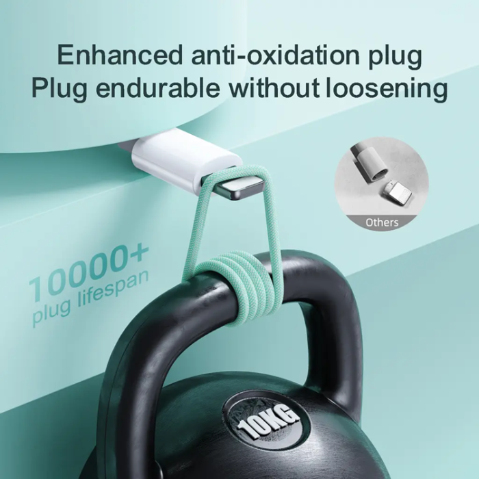 Joyroom - Joyroom USB-A till Lightning kabel 2m - Grön