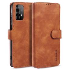DG.MING - DG.MING Retro Mobilskal f&ouml;r Samsung Galaxy A52 4G/5G - Brun