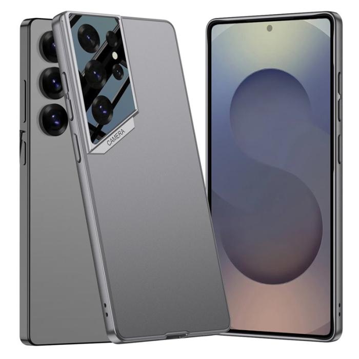 GKK - GKK Mobilskal till Samsung Galaxy S25 Ultra TPU + PC Slim - Grå
