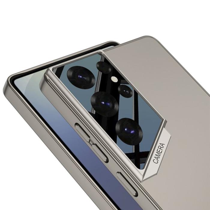 GKK - GKK Mobilskal till Samsung Galaxy S25 Ultra TPU + PC Slim - Grå