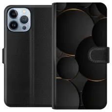 Gustaf - Pl&aring;nboksfodral till Apple iPhone 13 Pro Max med Lyxig Cirklar