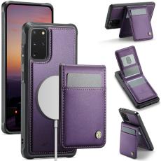 JEEHOOD - JEEHOOD J06 Konstl&auml;der fodral till Samsung Galaxy S20 Plus 5G - Lila