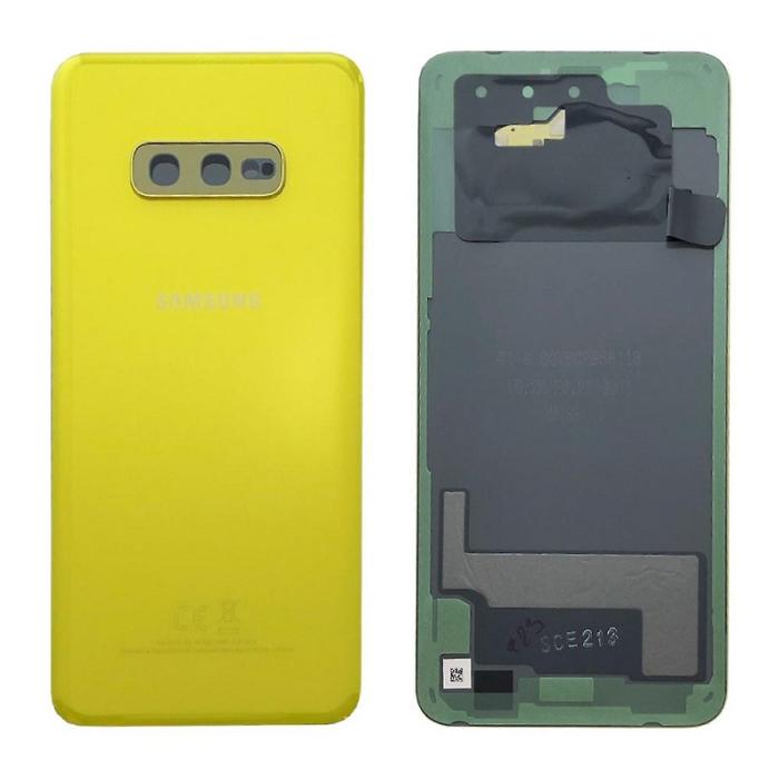 UTGATT1 - Samsung Galaxy S10e Baksida - Gul