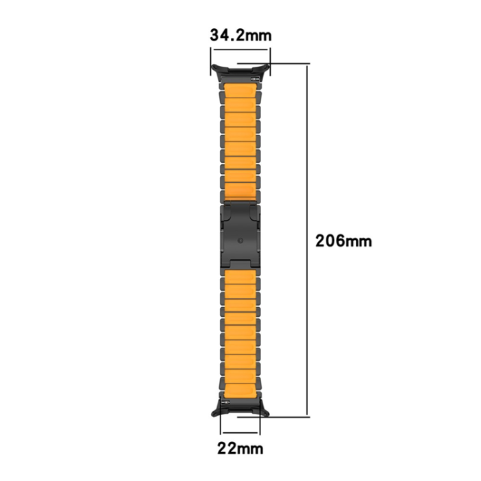 A-One Brand - Galaxy Watch 8 (40mm/44mm) 8 Classic (46mm) Armband Titanium