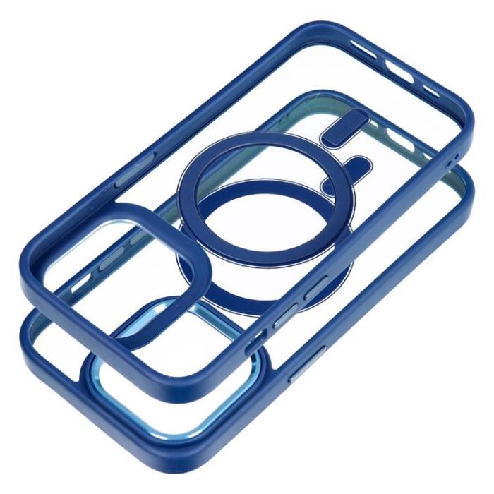 OEM - iPhone 14 Pro Mobilskal Magsafe Color Edge - Blå