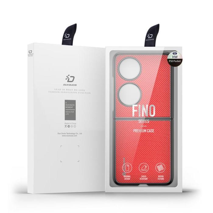 Dux Ducis - Dux Ducis Huawei P50 Skal Fino Nylon - Röd