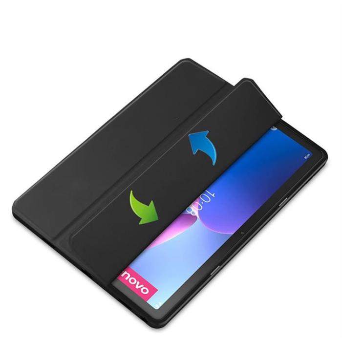 UTGATT1 - Lenovo Tab M10 Plus 10.6 3rd Gen Fodral Hybrid - Svart