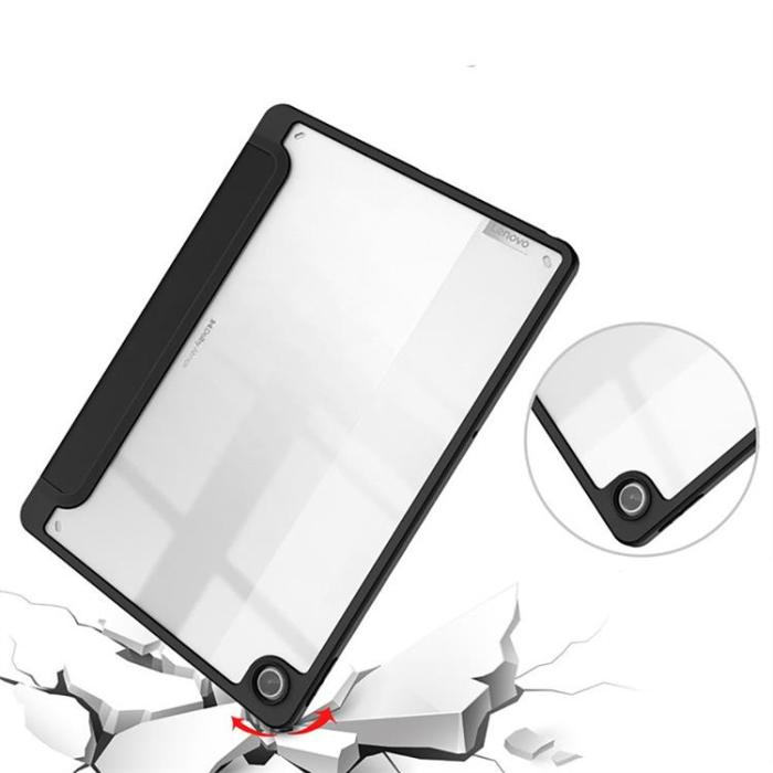 UTGATT1 - Lenovo Tab M10 Plus 10.6 3rd Gen Fodral Hybrid - Svart