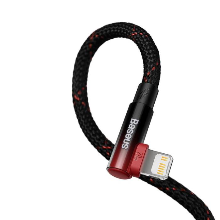 BASEUS - Baseus USB-C till Lightning kabel 20W MVP 2 Vinklad 1m