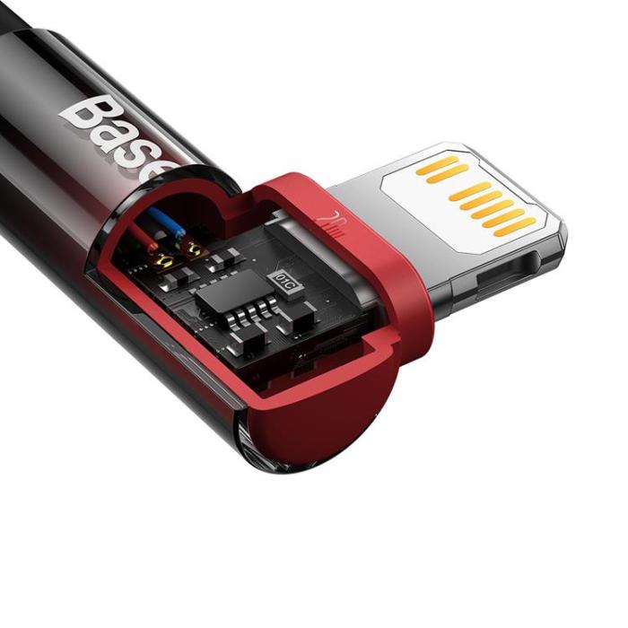 BASEUS - Baseus USB-C till Lightning kabel 20W MVP 2 Vinklad 1m