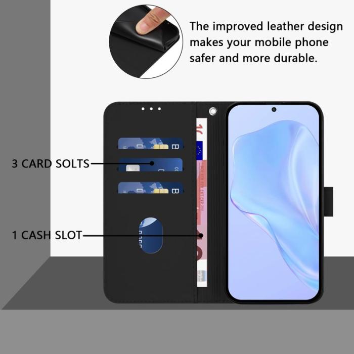 OEM - Samsung Galaxy S26 Ultra Fodral Konstläder Solid Color - Svart