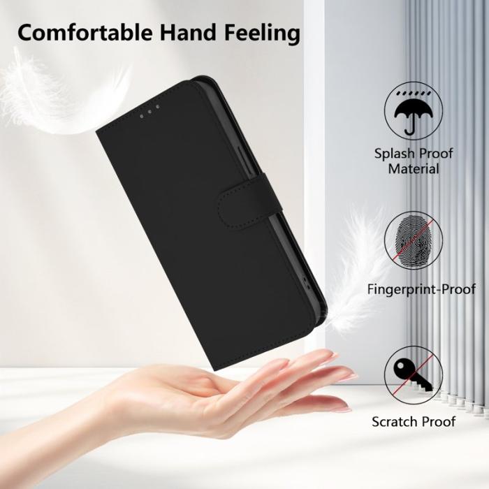 OEM - Samsung Galaxy S26 Ultra Fodral Konstläder Solid Color - Svart