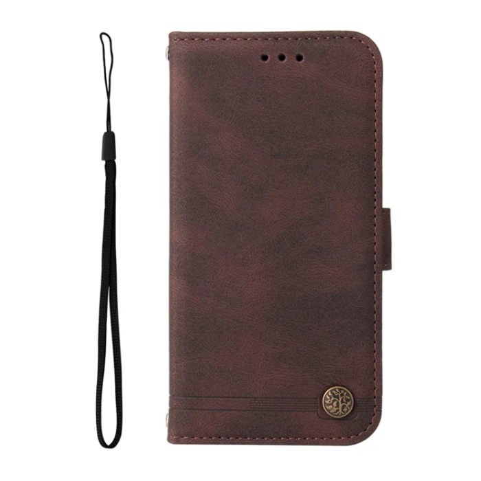 A-One Brand - iPhone 17 Pro Max Plånboksfodral Skin Touch med Rem