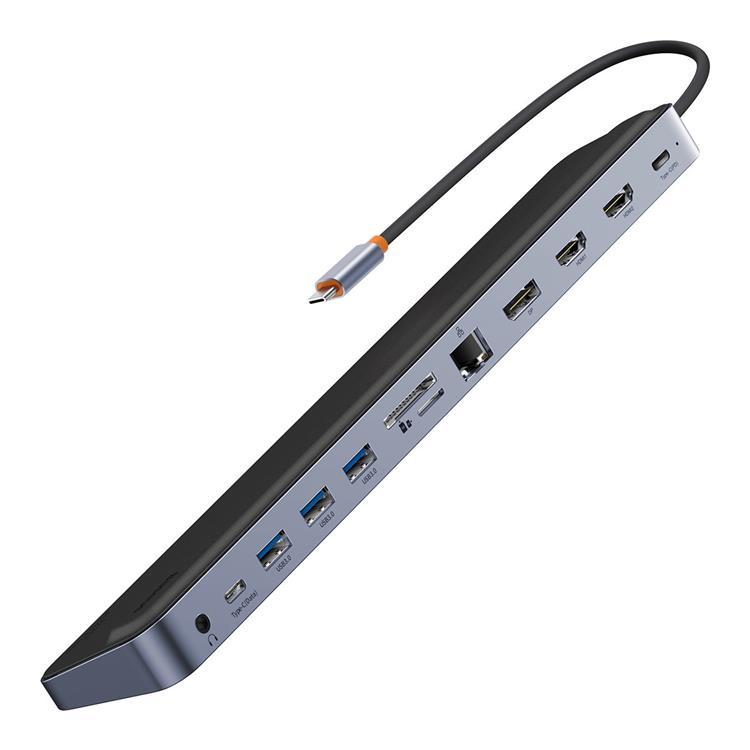 Baseus USB Hub 12in1 EliteJoy Gen2 - Grå | 505295 | AlltMobil