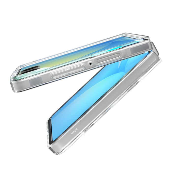 Spigen - Spigen Galaxy Z Flip 7 Mobilskal Magsafe Airskin - Clear/Vit
