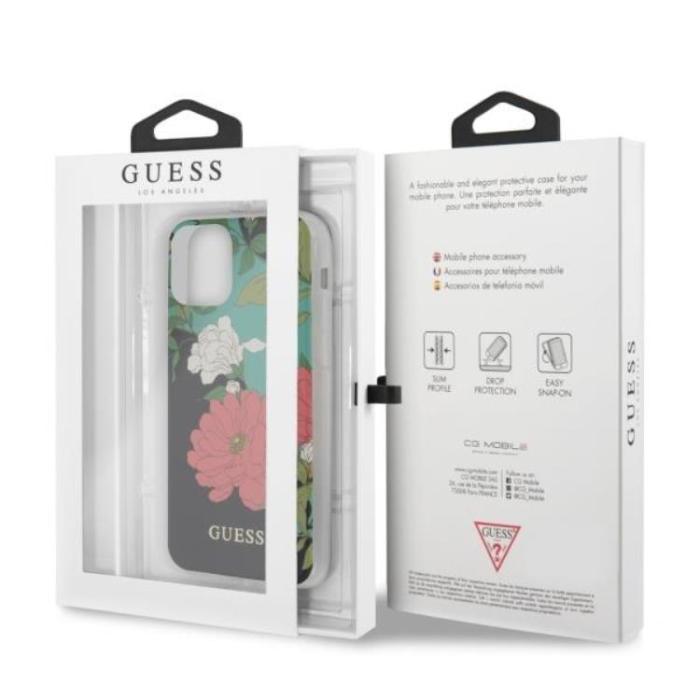 Guess - Guess N ° 1 Flower Collection Skal iPhone 11 Pro - Svart