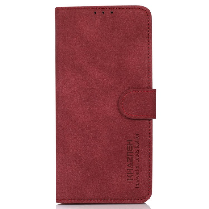KHAZNEH - KhAZNEH OnePlus Nord CE 3 Lite Plånboksfodral Textured Flip - Röd
