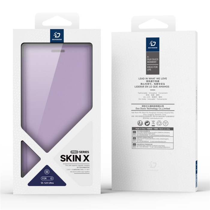 Dux Ducis - Dux Ducis Galaxy S25 Ultra Plånboksfodral MagSafe Skin X Pro