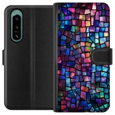 Gustaf - Pl&aring;nboksfodral till Sony Xperia 5 IV med Disco